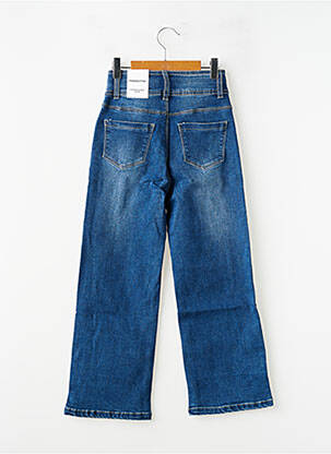 Jeans coupe droite poches bleu FREE STAR fille