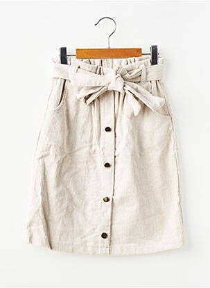 Jupe mi-longue beige CHICAPRIE fille