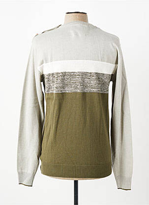 Pull stretch manches longues vert RMS26 homme