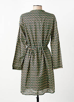 Robe courte manches longues manches longues vert IT HIPPIE femme