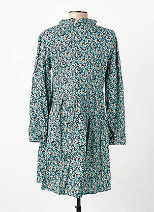 Robe courte manches longues manches longues bleu VIC VIA femme
