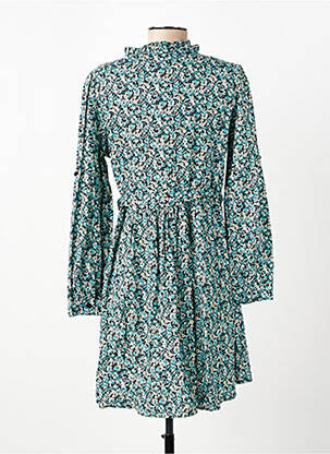 Robe courte manches longues manches longues bleu VIC VIA femme
