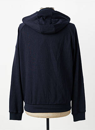 Blouson finition intérieure doublure imprimée bleu IZAC homme