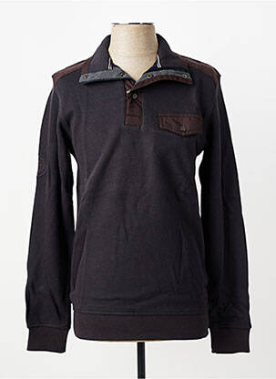 Sweat-shirt stretch manches longues gris OLIVER HOLTON homme