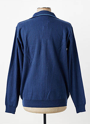 Pull stretch manches longues bleu BERAC homme