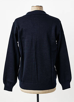 Pull stretch manches longues bleu BERAC homme