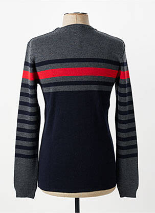 Pull stretch manches longues bleu ARMOR LUX homme