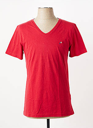 T-shirt coupe cintrée manches courtes rouge JOTT (JUST OVER THE TOP) homme