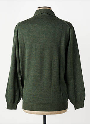 Pull stretch manches longues vert BERAC homme