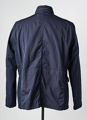 Coupe-vent manches longues a capuche bleu COFOX homme