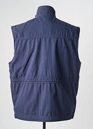 Gilet sans manche doublure bleu THOMAS GOODWIN homme