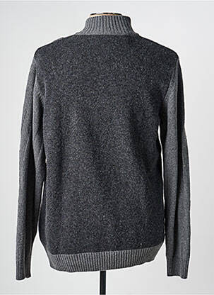Pull tissage chiné manches longues gris OLIVER HOLTON homme