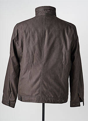 Manteau court poches sans capuche marron CASUAL SPIRIT homme