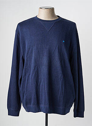 Sweat-shirt stretch manches longues bleu PRE END homme