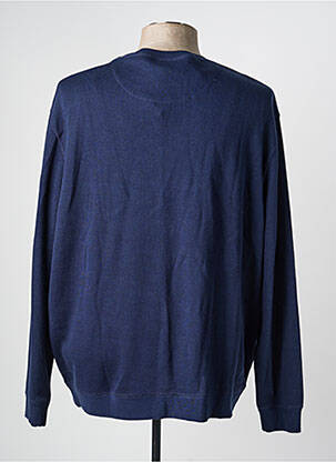 Sweat-shirt stretch manches longues bleu PRE END homme