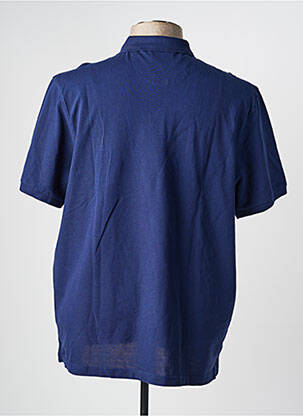 Polo stretch manches courtes bleu DARIO BELTRAN homme