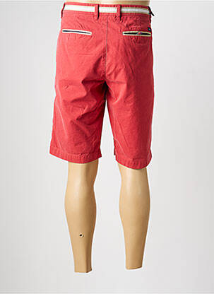 Bermuda taille à pinces taille normale rouge MASON'S homme