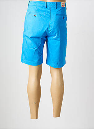 Bermuda taille à pinces taille normale bleu PIERRE CARDIN homme