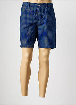 Short tissage popeline taille normale bleu TOMMY HILFIGER homme