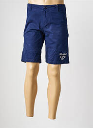 Bermuda taille à pinces taille normale bleu RUCKFIELD homme