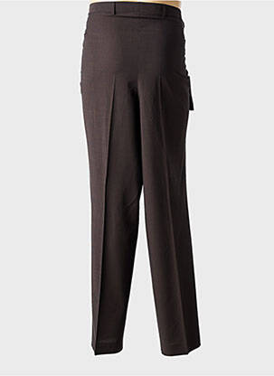 Pantalon droit coupe droite marron DIGEL homme