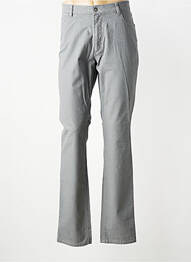 Jeans coupe slim stretch taille normale gris BRUNO SAINT HILAIRE homme