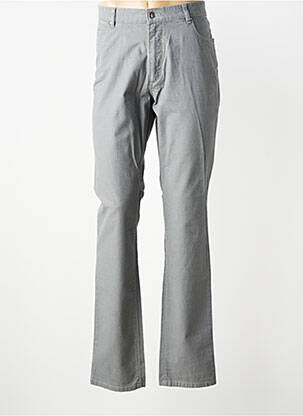 Jeans coupe slim stretch taille normale gris BRUNO SAINT HILAIRE homme