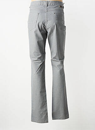Jeans coupe slim stretch taille normale gris BRUNO SAINT HILAIRE homme