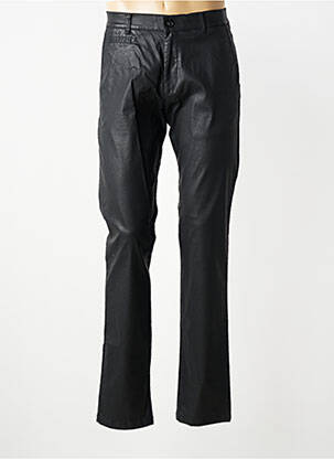 Pantalon chino stretch taille normale noir BRUNO SAINT HILAIRE homme