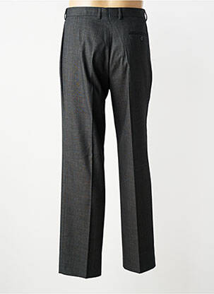 Pantalon droit tissage chiné taille basse gris LUCAN homme