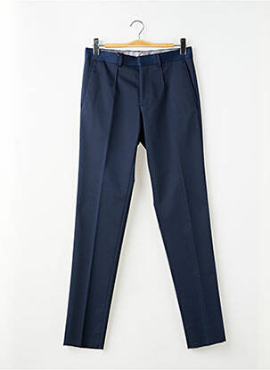 Pantalon slim stretch taille normale bleu IZAC homme