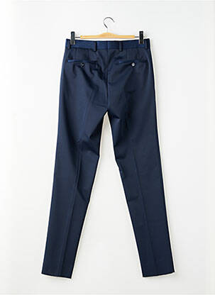 Pantalon slim stretch taille normale bleu IZAC homme