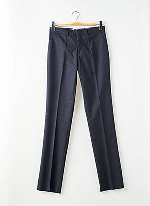 Pantalon slim stretch taille normale bleu IZAC homme