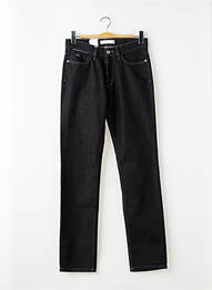 Jeans coupe slim poches taille normale noir BRUNO SAINT HILAIRE homme