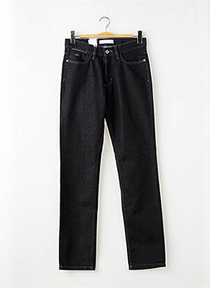 Jeans coupe slim poches taille normale noir BRUNO SAINT HILAIRE homme
