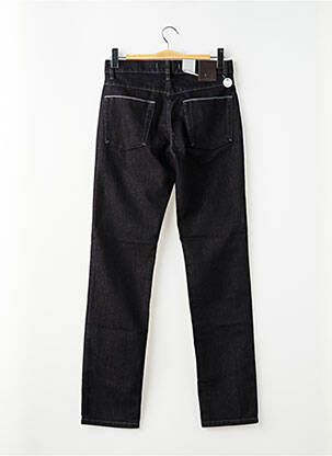 Jeans coupe slim poches taille normale noir BRUNO SAINT HILAIRE homme