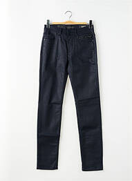 Jeans coupe slim stretch taille normale bleu IZAC homme