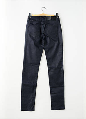 Jeans coupe slim stretch taille normale bleu IZAC homme