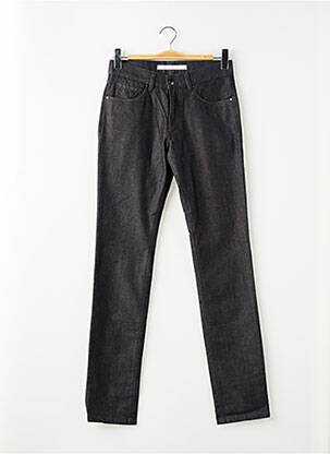 Jeans coupe slim poches taille normale noir BRUNO SAINT HILAIRE homme
