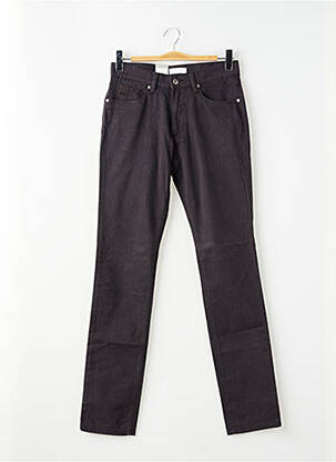 Jeans coupe slim poches taille normale gris BRUNO SAINT HILAIRE homme