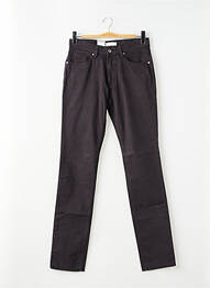 Jeans coupe slim poches taille normale gris BRUNO SAINT HILAIRE homme