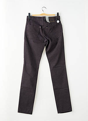 Jeans coupe slim poches taille normale gris BRUNO SAINT HILAIRE homme