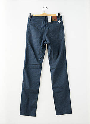 Jeans coupe slim poches taille normale bleu BRUNO SAINT HILAIRE homme