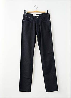 Jeans coupe slim poches taille normale bleu BRUNO SAINT HILAIRE homme