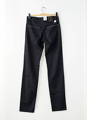 Jeans coupe slim poches taille normale bleu BRUNO SAINT HILAIRE homme