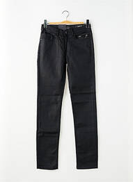 Jeans coupe slim stretch taille normale noir IZAC homme
