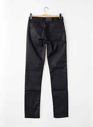 Jeans coupe slim stretch taille normale noir IZAC homme