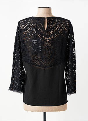 Blouse manches longues manches longues noir FREEMAN T.PORTER femme