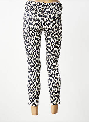 Pantalon 7/8 stretch taille normale noir FREEMAN T.PORTER femme
