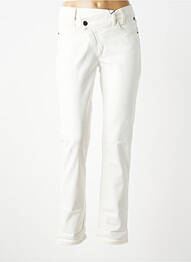 Jeans coupe droite stretch taille normale blanc FREEMAN T.PORTER femme
